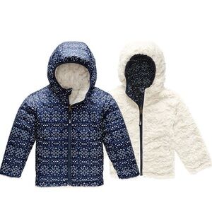 The North Face Girls' Printed Reversible Mossbud Swirl Jacket